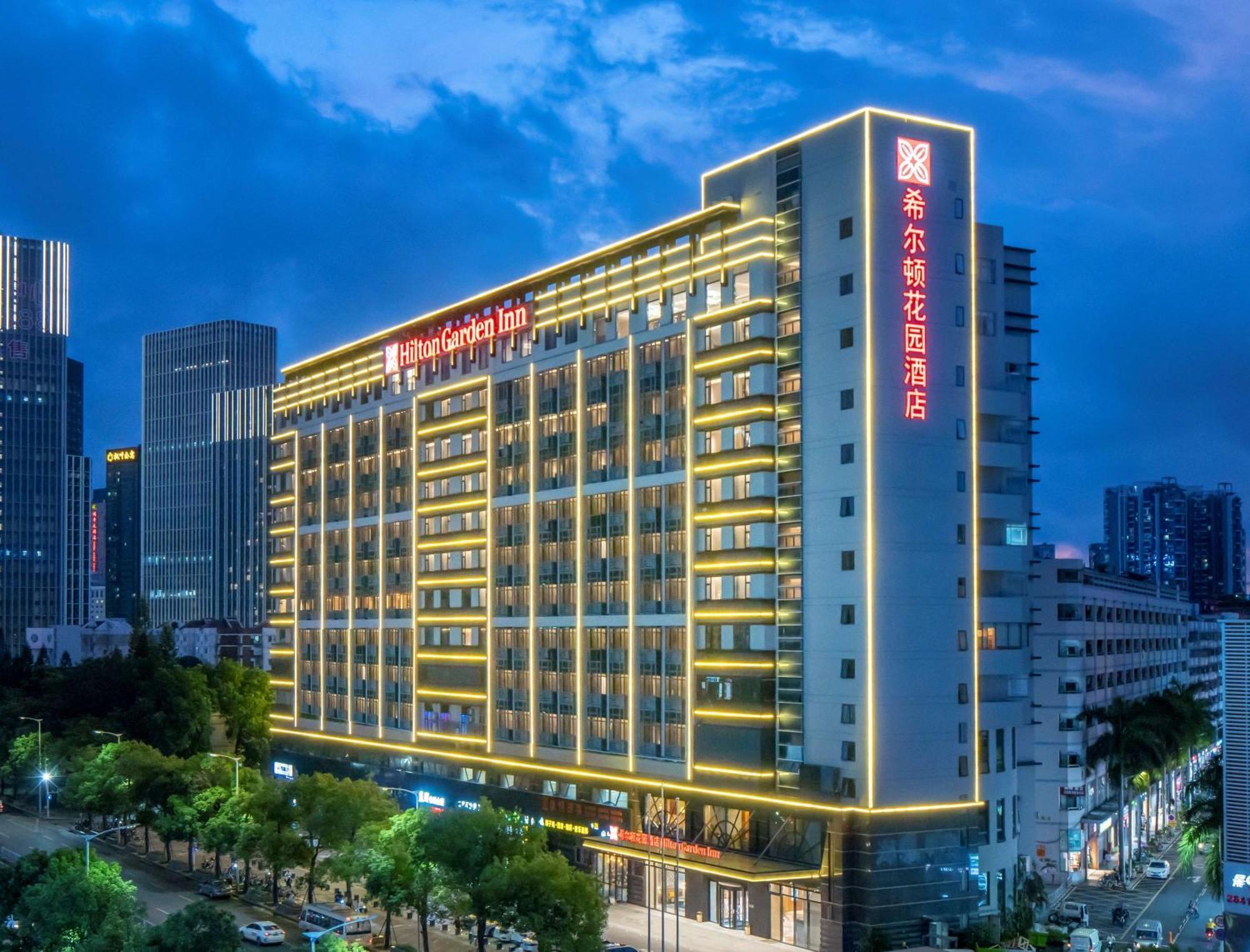 Hilton Garden Inn Shenzhen Nanshan Avenue Extérieur photo